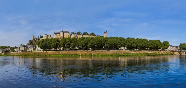 Chinon castle in the Loire Valley - France — Stock Photo, Image