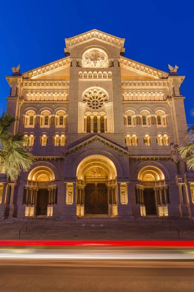 Cathedral church in Monaco — Stock Photo, Image