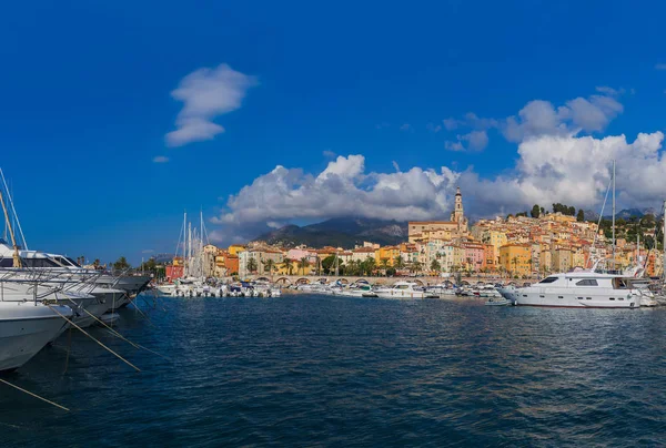 Ville de Menton en France — Photo