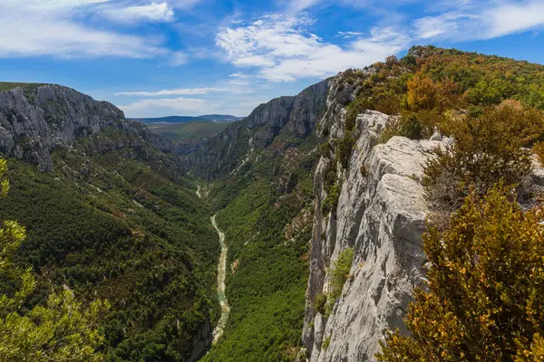 Kaňon Verdon - Provence Francie — Stock fotografie