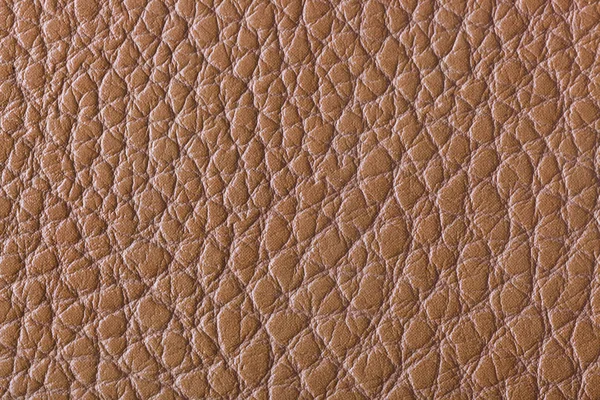 Texture in pelle marrone — Foto Stock