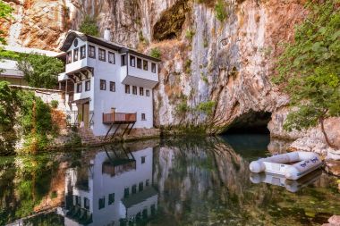 Blagaj Derviş evi - Bosna-Hersek