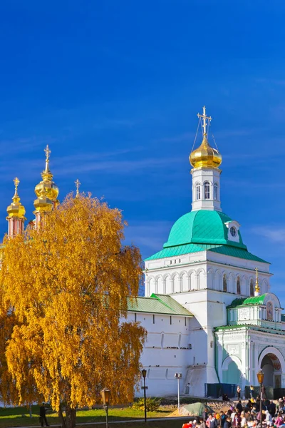 Trindade Sérgio Lavra em Sergiev Posad - Rússia — Fotografia de Stock