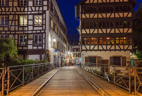 Casco antiguo de Estrasburgo - Alsacia Francia — Foto de Stock