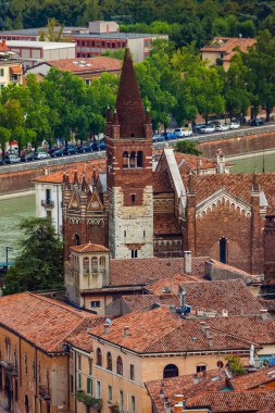Verona cityscape - İtalya
