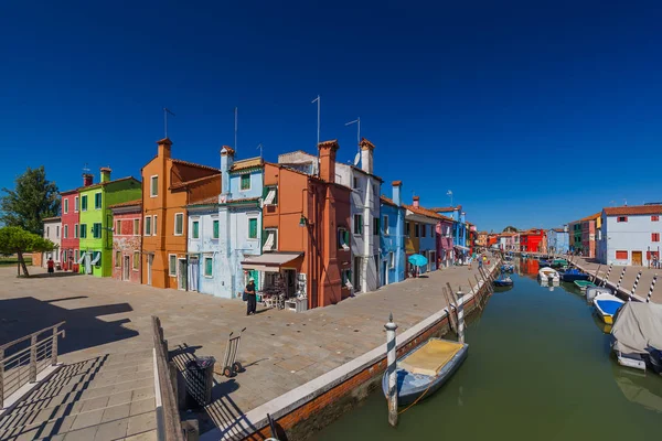 Burano village - Venice Italy — Stock Photo, Image
