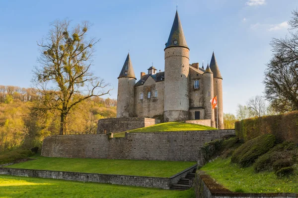 Veves zamek w Belgii — Zdjęcie stockowe