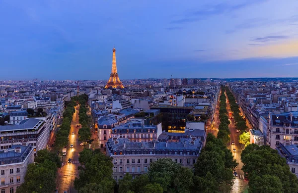 Міський пейзаж Парижа Франції — стокове фото