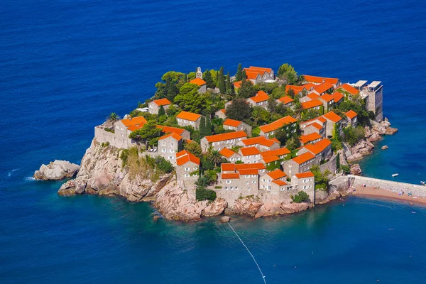 Isla Sveti Stefan - Montenegro — Foto de Stock