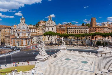 Roma İtalya kare Piazza Venezia