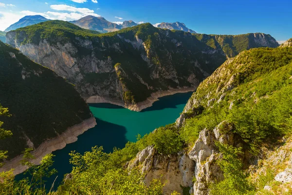 Piva Canyon - Černá Hora — Stock fotografie