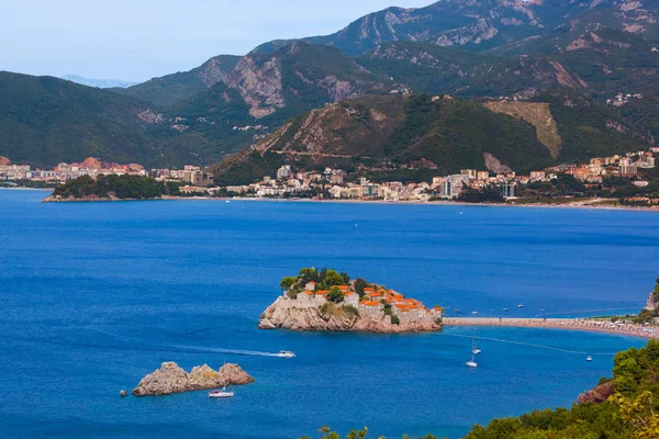 Island Sveti Stefan - Montenegro — Stock Photo, Image