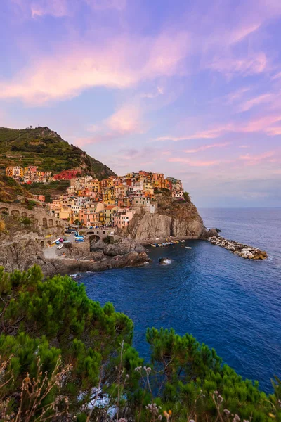 Manarola i Cinque Terre - Italien — Stockfoto