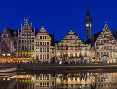 Gent cityscape - Belçika