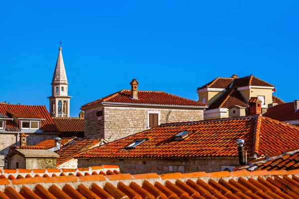 Cidade velha em Budva Montenegro — Fotografia de Stock