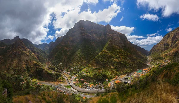 Dağ köyü Serra de Aqua - Madeira Portekiz — Stok fotoğraf