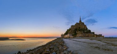 Mont Saint Michel Abbey - Fransa Normandy