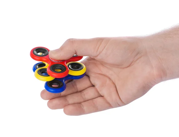 Spinners na mão — Fotografia de Stock