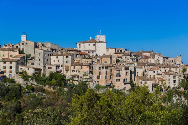 Stad Tourrettes-sur-Loup i Provence Frankrike — Stockfoto