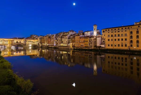 Γέφυρα Ponte Vecchio της Φλωρεντίας - Ιταλία — Φωτογραφία Αρχείου