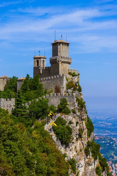 Κάστρο του Αγίου Μαρίνου - Ιταλία — Φωτογραφία Αρχείου