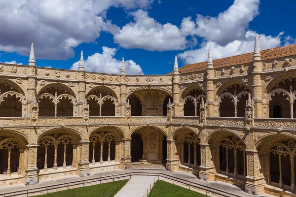 Jeronimos 수도원-포르투갈 리스본 — 스톡 사진