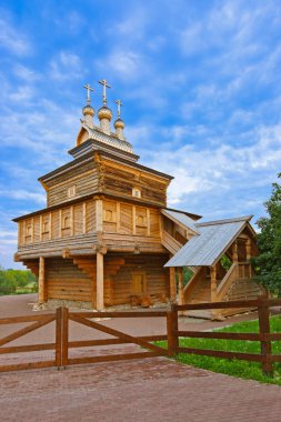 Kolomenskoe - Moskova Rusya ahşap kilisede