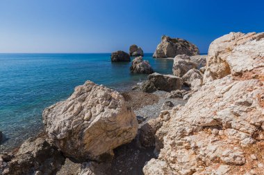 Paphos Kıbrıs 'ta Afrodit rock