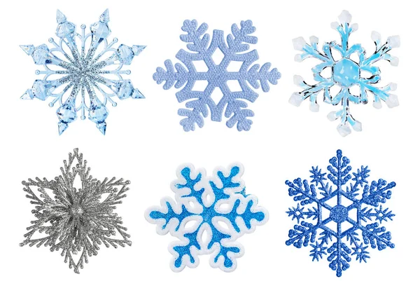 Set of snowflakes — Stock Photo, Image