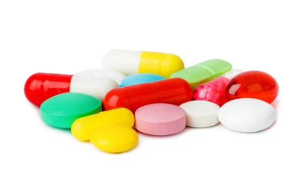 Altura de pílulas médicas — Fotografia de Stock
