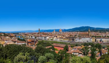 Floransa cityscape - İtalya