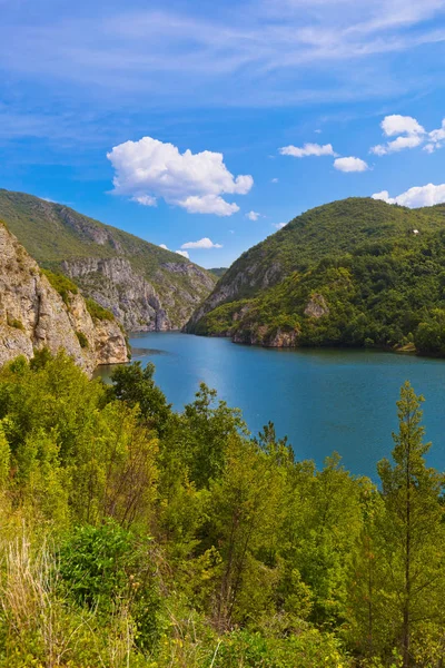 Drina river near Visegrad - Bosnia and Herzegovina — Stock Photo, Image