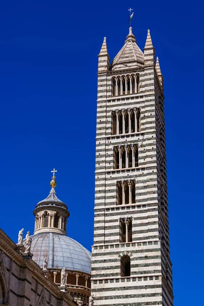 Duomo Siena - Toskana İtalya — Stok fotoğraf