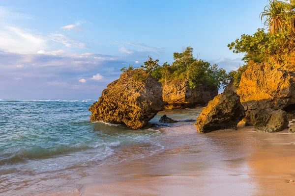 Padang Padang Beach - Bali Indonesië — Stockfoto