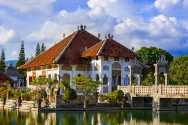 Su Saray Taman Ujung Bali Adası Endonezya