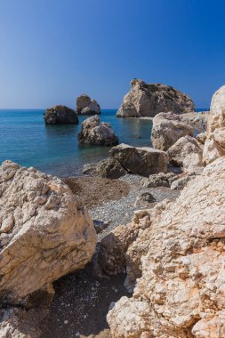 Paphos Kıbrıs 'ta Afrodit rock