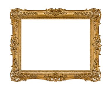 Eski Ahşap Resim Çerçevesi