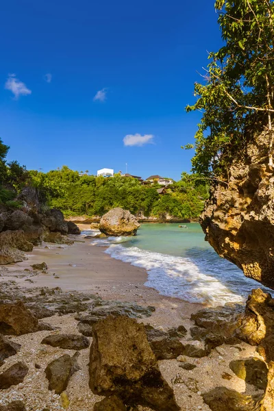 Padang Padang Beach - Bali Indonesië — Stockfoto