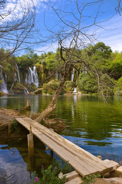 Kravice vattenfall i Bosnien och Hercegovina — Stockfoto