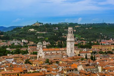 Verona cityscape - İtalya