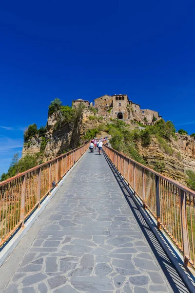 Villaggio Civita di Bagnoregio in Italia — Foto Stock