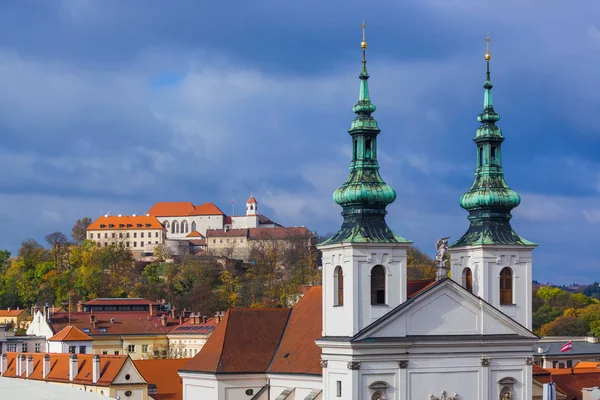 Castillo Spilberk en Brno - República Checa — Foto de Stock