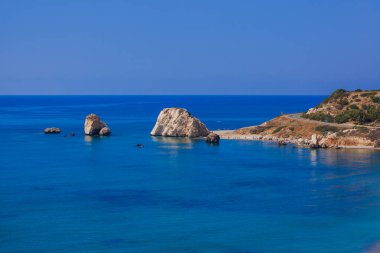 Paphos Kıbrıs 'ta Afrodit rock