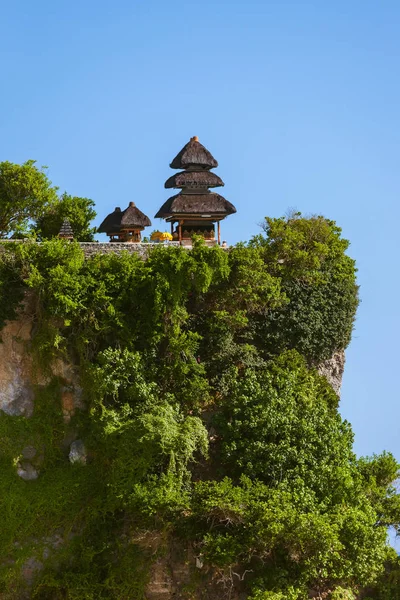 Uluwatu храм на острові Балі Індонезія — стокове фото
