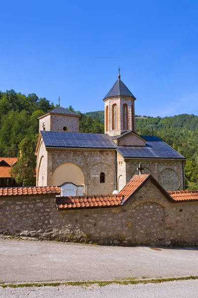 중세 수도원 Raca-세르비아 — 스톡 사진