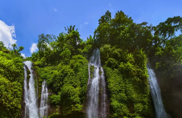 Sekumpul Waterfall - Bali island Indonesia — Stock Photo, Image