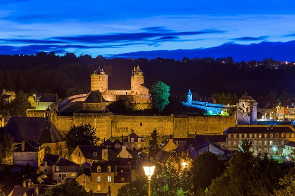 Kasteel van Fougeres in Bretagne - Frankrijk — Stockfoto