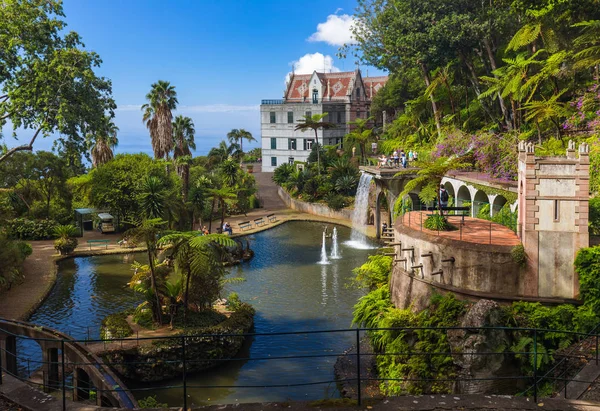 Monte Tropical Garden και το παλάτι - Μαδέιρα Πορτογαλίας — Φωτογραφία Αρχείου