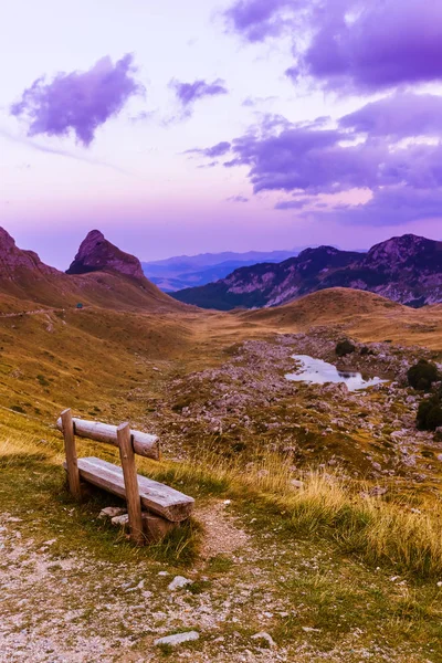 Parque nacional de montanhas Durmitor - Montenegro — Fotografia de Stock