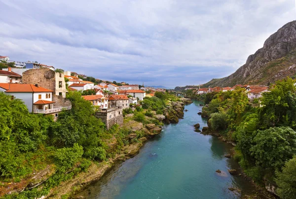 Cityscape of Mostar - Bosnia and Herzegovina — Stock Photo, Image